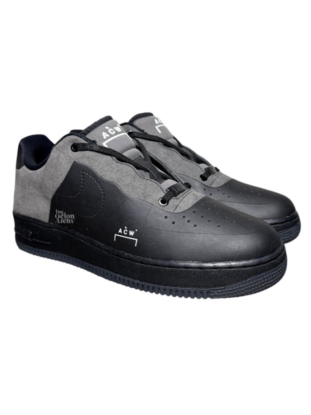 Size 10 A-Cold-Wall* x Nike Air Force 1 Low 2018 'Black' BQ6924-001 Pre-Owned